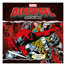 Deadpool calendar 2024 for sale  LONDON