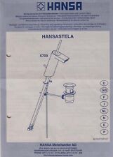 Hansastela einhand waschtischb gebraucht kaufen  Vaalserquartier