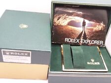 Orologio 1984 originale Rolex EXPLORER II 16550A custodia scatola vuota con libretto tua ostrica usato  Spedire a Italy
