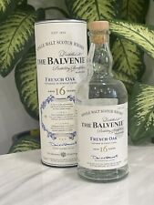 ¡Tubo botella de whisky escocés barril de pinea de roble francés Balvenie de 16 años! segunda mano  Embacar hacia Argentina