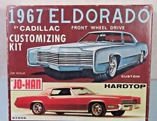 Jo-Han C-1867 1/25 1967 Cadillac Eldorado Hardtop opened unbuilt kit for sale  Alameda