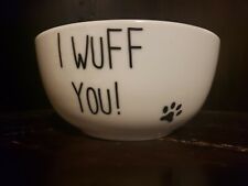 Pet bowl wuff for sale  Sunnyvale