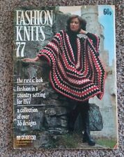 patons fashion knits for sale  LOWESTOFT