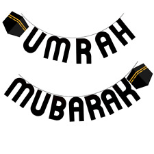 Umrah mubarak banner for sale  Shipping to Ireland