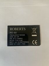 Roberts radio model for sale  Shipping to Ireland