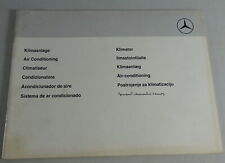 Aire acondicionado manual adicional Mercedes-Benz para soporte W124 08/1987 segunda mano  Embacar hacia Argentina