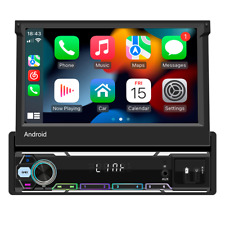 Usado, Leitor multimídia automotivo 7 em 1 DIN Carplay Android 13 rádio estéreo navegação GPS comprar usado  Enviando para Brazil