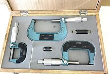 MSC  0-3" Micrometer set, With Standards and Wrenches, Box, Excellent for sale  Shipping to South Africa