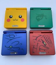 Nintendo GameBoy Advance AGS-001 GBA SP Consoles New Pokemon Shells Rayquaza etc for sale  Shipping to South Africa