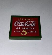 VINTAGE Coca-Cola 5 Cent Coca Cola Refrigerator Magnet! for sale  Shipping to South Africa