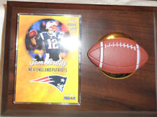 Tom Brady Patriots bucs com 2000 Gold Rookie Phenom Cartão em 5x7 Placa Nfl, usado comprar usado  Enviando para Brazil