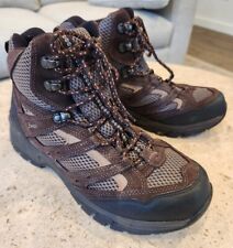 Used, Size 10 Wide •LL Bean Mens Hiking Trail Boots Brown Waterproof for sale  Shipping to South Africa