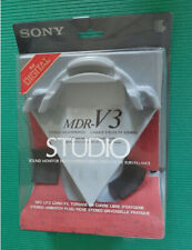 SONY only headphones box - 1989 - MDR-V3 - original packaging - made in Japan, używany na sprzedaż  PL