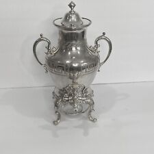 Urna de água quente Reed & Barton Silverplate café chá Samovar 14" chave grega #1866 comprar usado  Enviando para Brazil