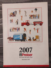 Preiser 2007 catalogue d'occasion  Expédié en Belgium