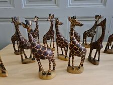 Lot girafes bois d'occasion  Toulouse-