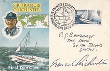 Francis chichester signed for sale  DUDLEY