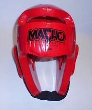 Protector de cabeza para sombreros rojo macho para adultos MMA Taekwondo Judo Karate segunda mano  Embacar hacia Argentina