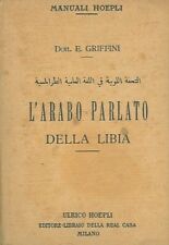 Arabo parlato della usato  Italia