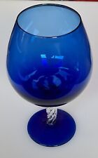 Vintage blue glass for sale  CAMBRIDGE