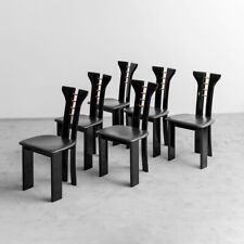 Set sedie nere usato  Italia