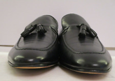 Men's A.Testoni  Basic Black Tasseled Loafers Size 10 UK, 11 USA for sale  Shipping to South Africa