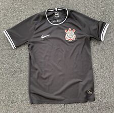 Camiseta de futebol Corinthians Nike 2019/20 tamanho M Away masculina preta comprar usado  Enviando para Brazil