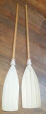 Oars paddles white for sale  GODALMING