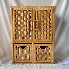 Vintage wicker rattan for sale  Detroit