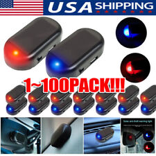 Car Alarm Warning Solar Flash LED Light Fake Security System Anti-theft Signa, used for sale  Shipping to South Africa
