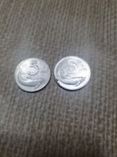Monete lire delfino usato  Milano