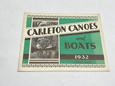 1932 carleton canoe for sale  Troy