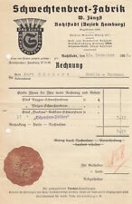 Rahlstedt rechnung 1938 gebraucht kaufen  Leipzig
