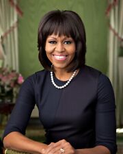 Nova foto: primeira-dama Michelle Obama - esposa de Barack, 44º presidente - 6 tamanhos!, usado comprar usado  Enviando para Brazil