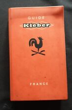 Ancien guide kleber d'occasion  France