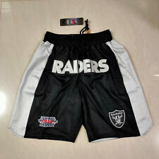 Begagnade, NEW Las Vegas Raiders Black Men’s with Pockets Shorts Size: S-XXL till salu  Toimitus osoitteeseen Sweden