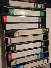Lote de 10 fitas VHS pré-gravadas cassetes de vídeo RCA Sony Recoton JVC 120 comprar usado  Enviando para Brazil