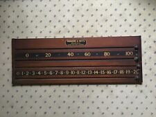 Snooker score board for sale  SCARBOROUGH