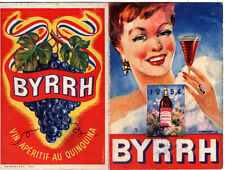 Calendrier 1954 byrrh d'occasion  France