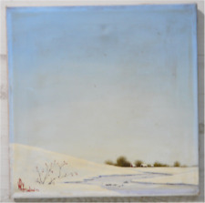 Paysage neigeux huile d'occasion  Arronville