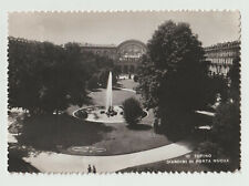 Torino cartolina giardini usato  Cirie