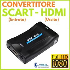 Convertitore adattatore scart usato  San Mauro Castelverde