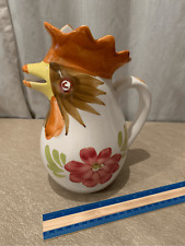 Rooster pitcher ceramic for sale  Gardena