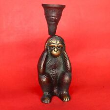 Handmade brass monkey for sale  Shipping to Ireland