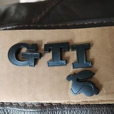 Volkswagen gti lettering for sale  Fort Lauderdale