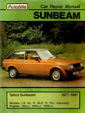 Chrysler talbot sunbeam for sale  HULL