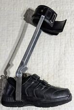 Pulseira AFO de couro metálico 9.5 4E masculina perna tornozelo esquerdo ortopédico palmilha personalizada, usado comprar usado  Enviando para Brazil