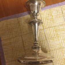 Sterling silver candlestick for sale  WORKSOP