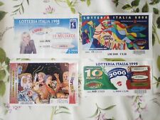 Biglietti della lotteria usato  Cagliari