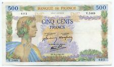 Billet 500 francs d'occasion  Olemps